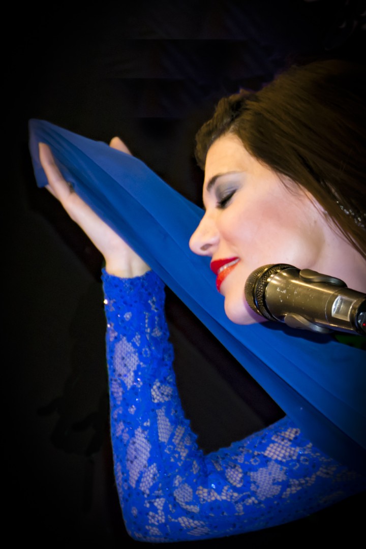 Rocío Durán cantante de canción española y profesora de canto