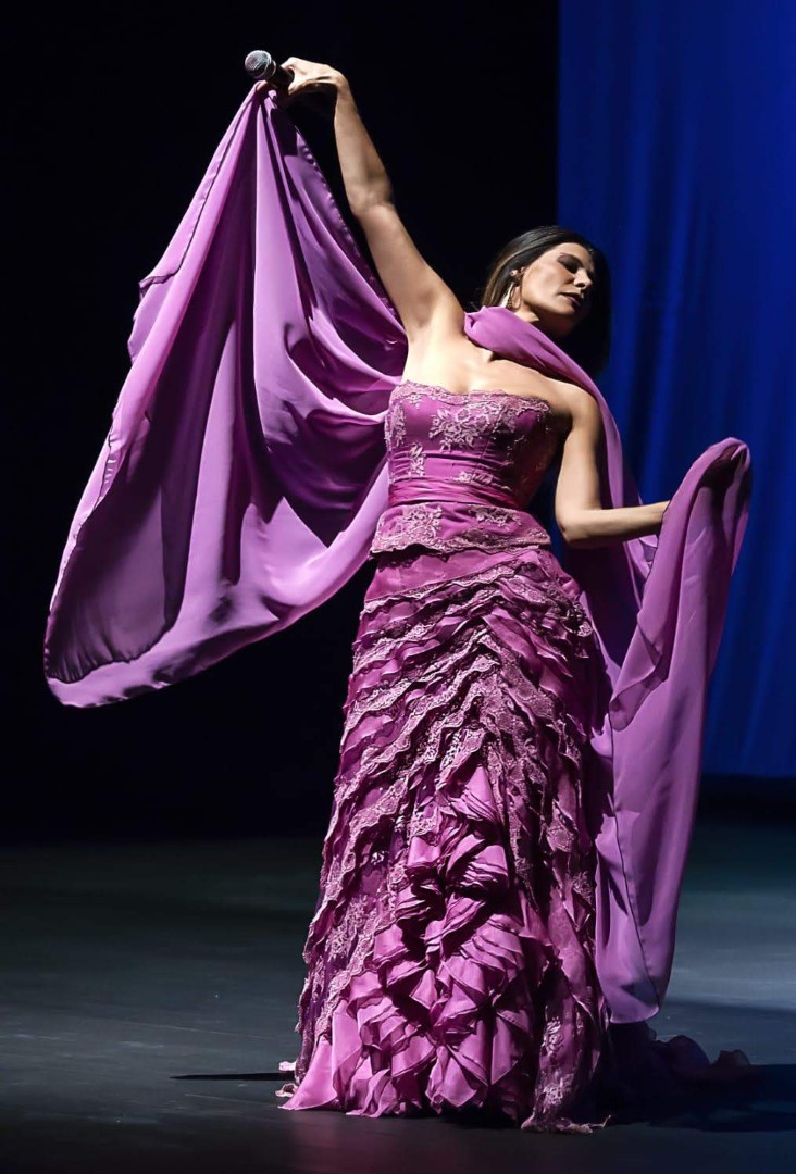 Rocío Durán cantante de canción española y profesora de canto